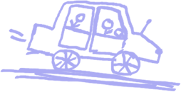 Gemaltes Bild: Auto